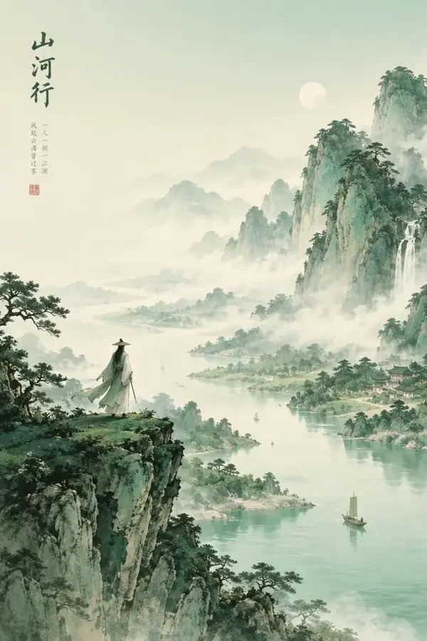 山河绘卷录 番剧封面 - 为所欲为漫画网站